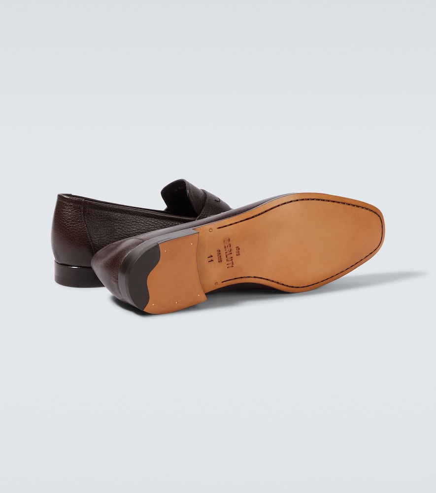  Berluti Berluti Lorenzo Leather Loafers 