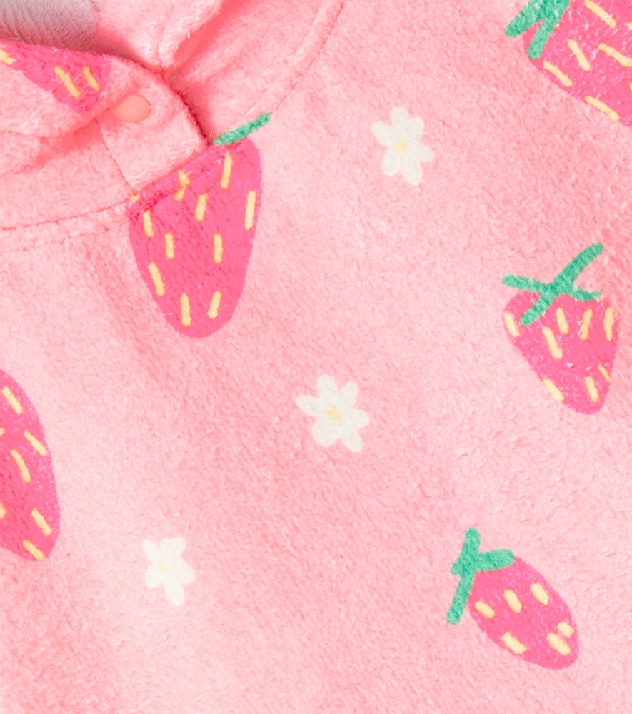  Jellymallow Jellymallow Poncho Strawberry Aus Frottee 