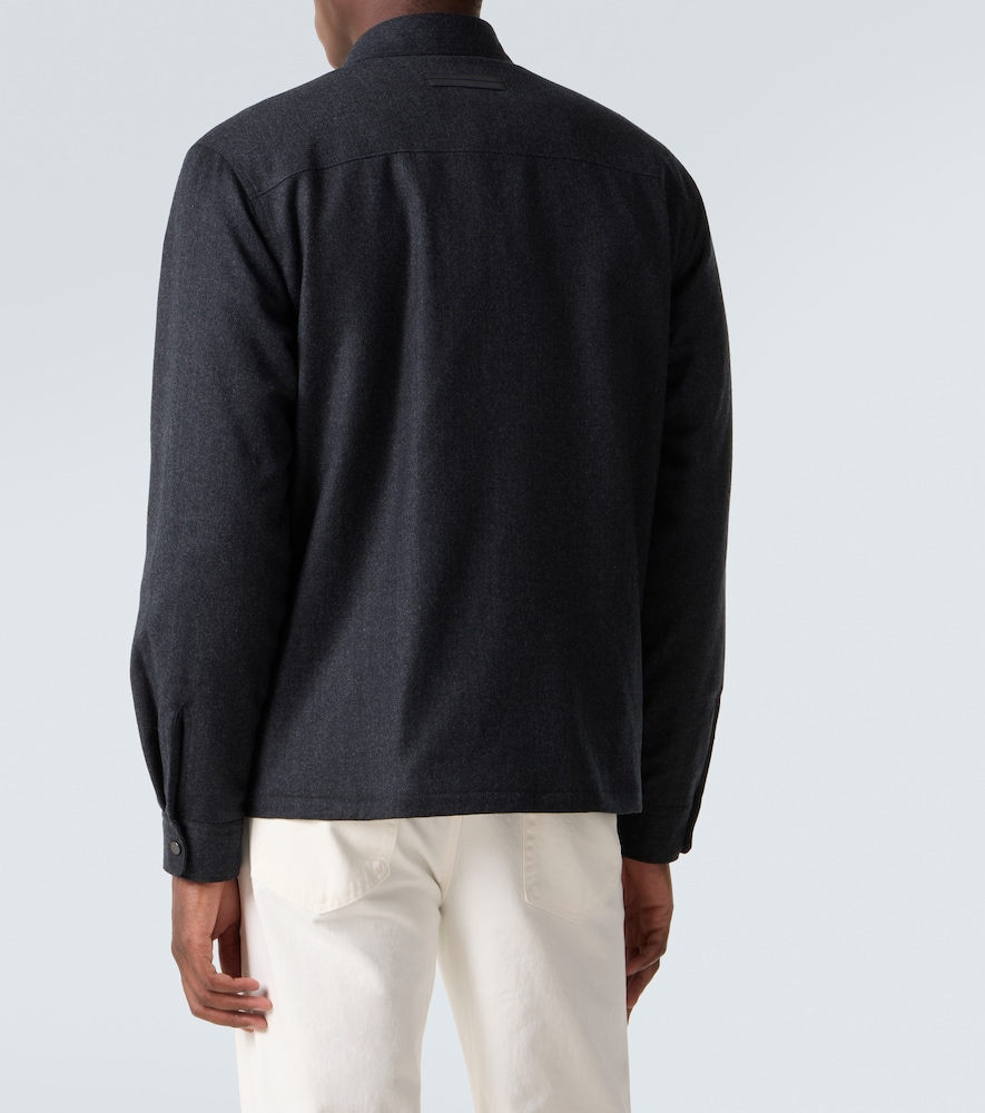  Zegna Zegna Wool Overshirt 