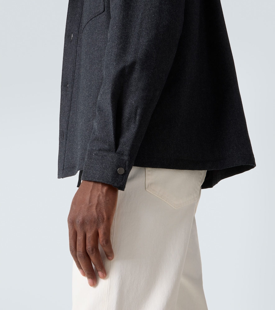  Zegna Zegna Wool Overshirt 