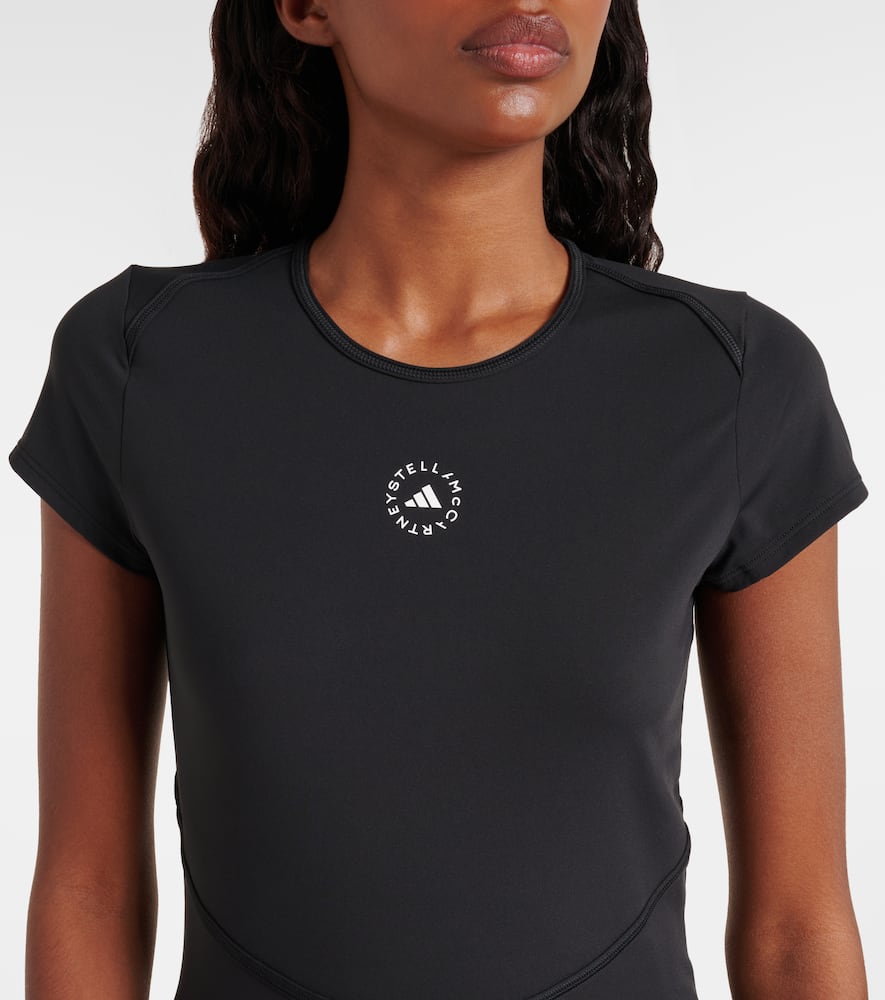 Adidas By Stella Mccartney Asmc Tpr Top In Black