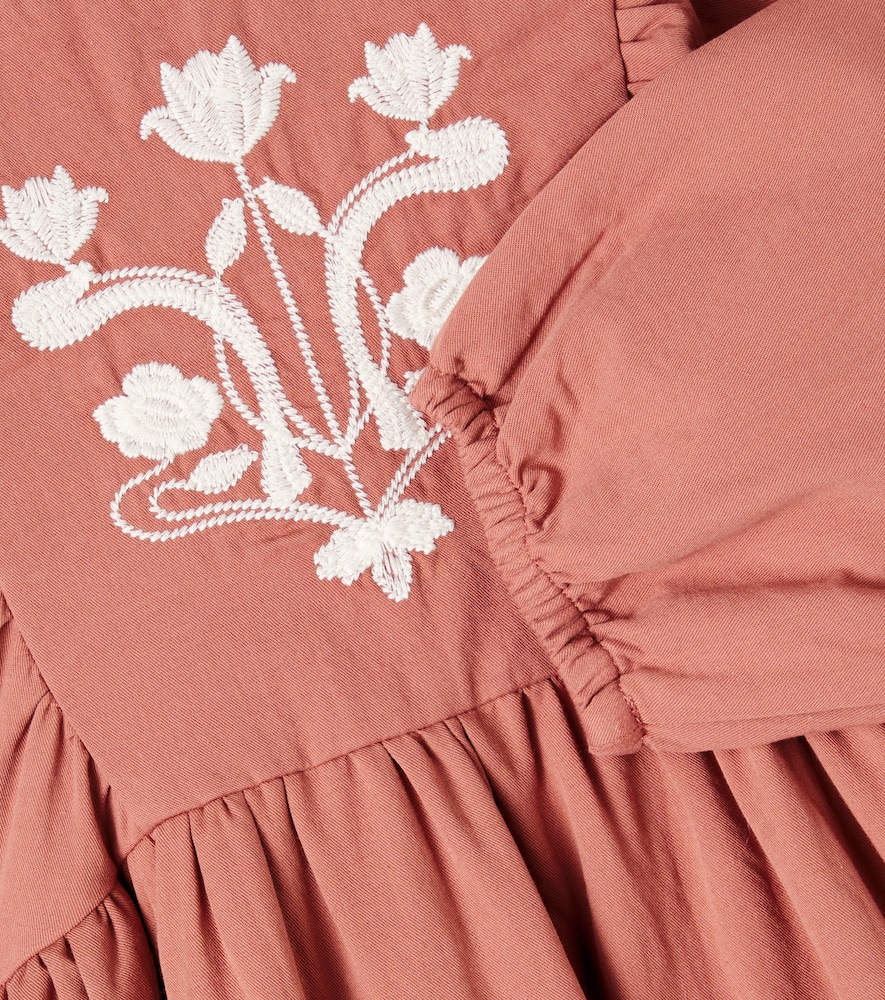  C'era Una Volta C'era Una Volta Besticktes Kleid Kana Aus Baumwolle 