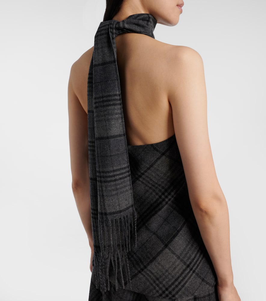 Ralph Lauren Asymmetric Fringe-detail Skirt In Multi