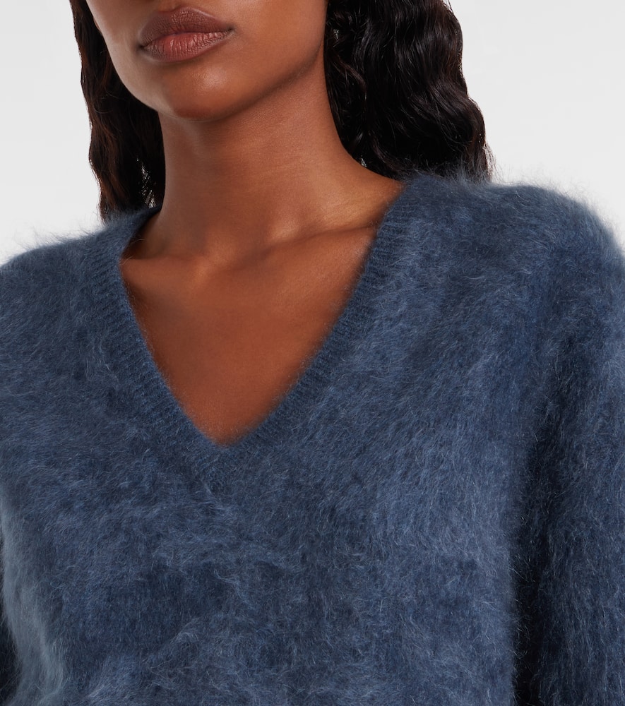 Lisa Yang Lovisa Cashmere Sweater In Blue