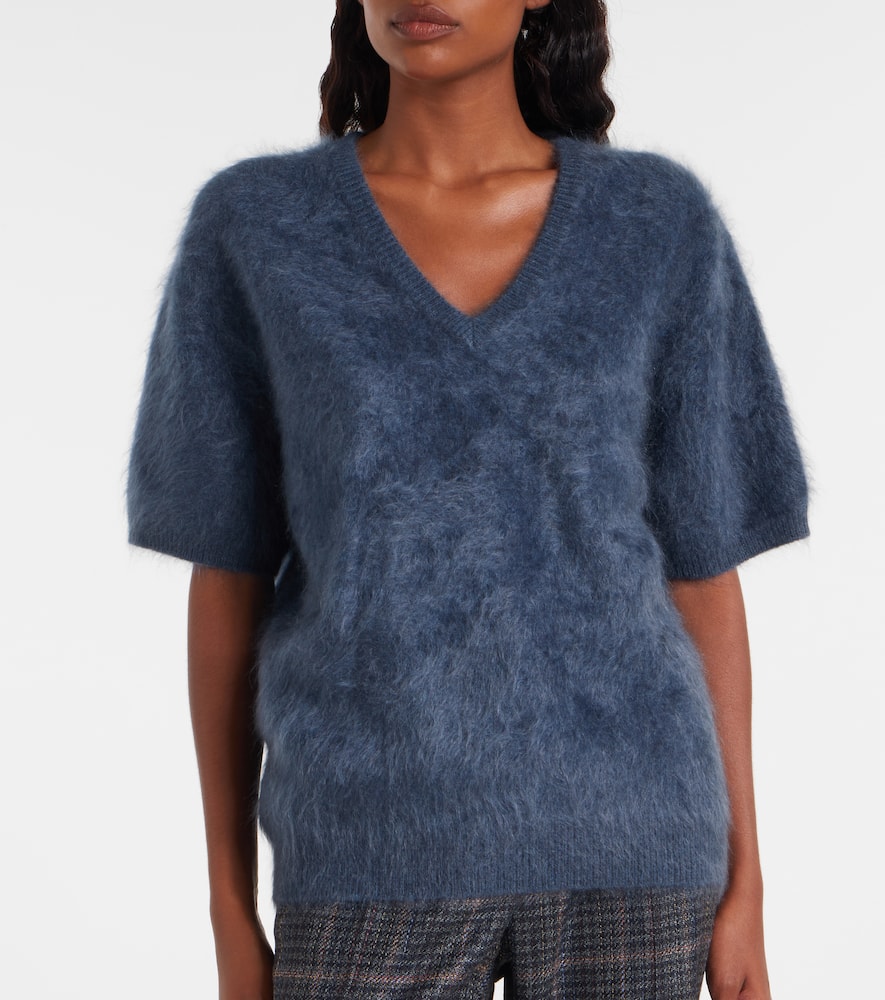 Lisa Yang Lovisa Cashmere Sweater In Blue