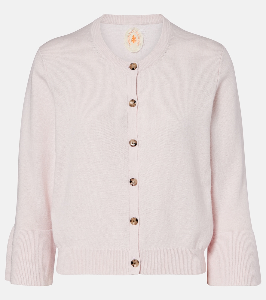 Jardin des Orangers Cotton and cashmere cardigan