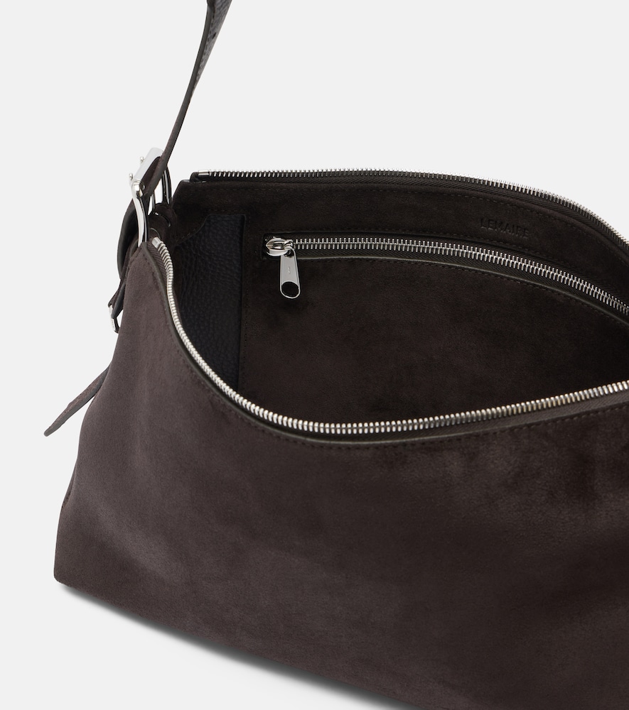  Lemaire Lemaire Small Belted Suede Shoulder Bag 