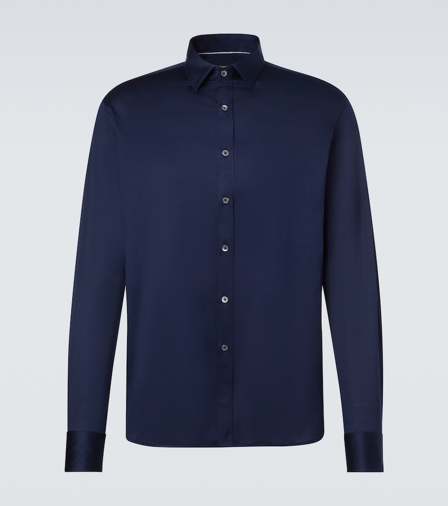 Canali Cotton jersey shirt