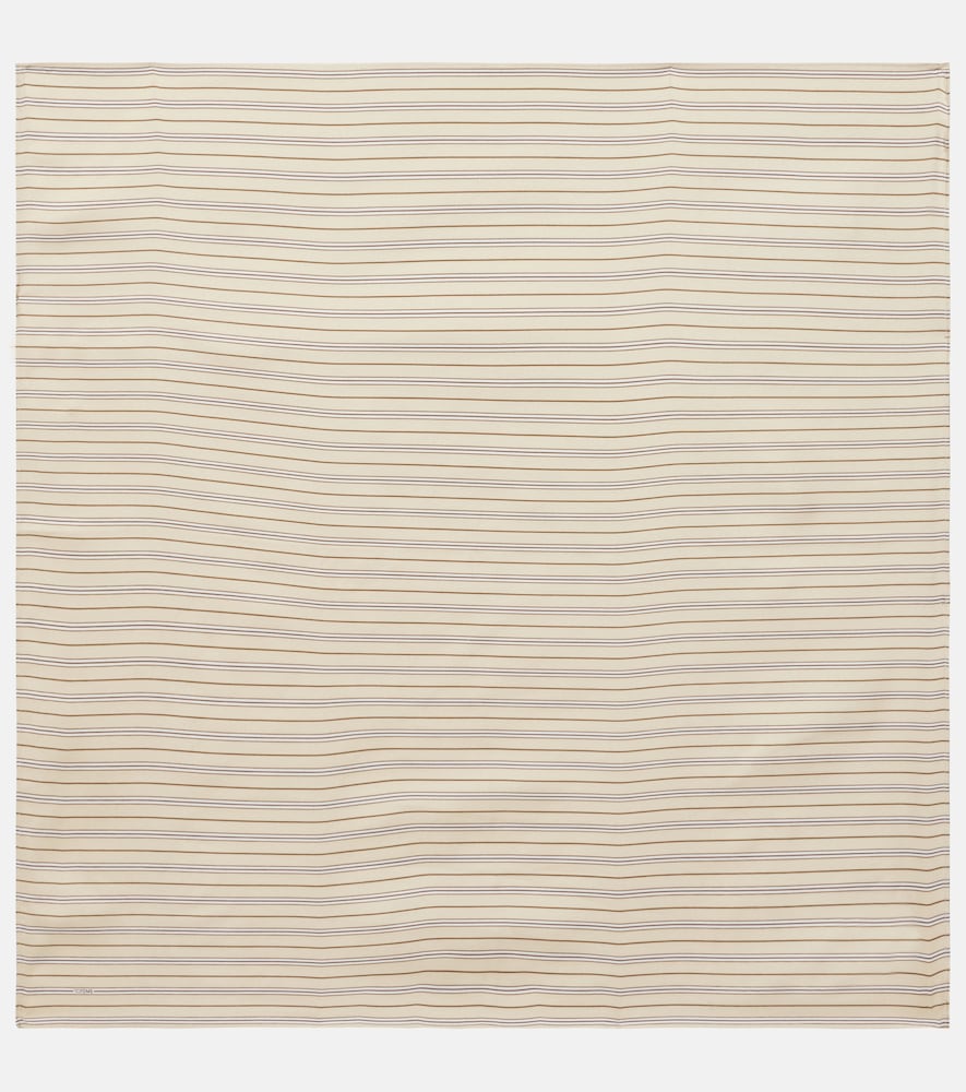 Toteme Striped silk scarf