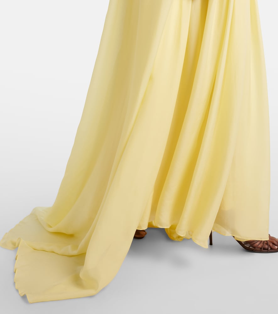  La Fuori Lã  Fuori Draped Cape And Gown Set 