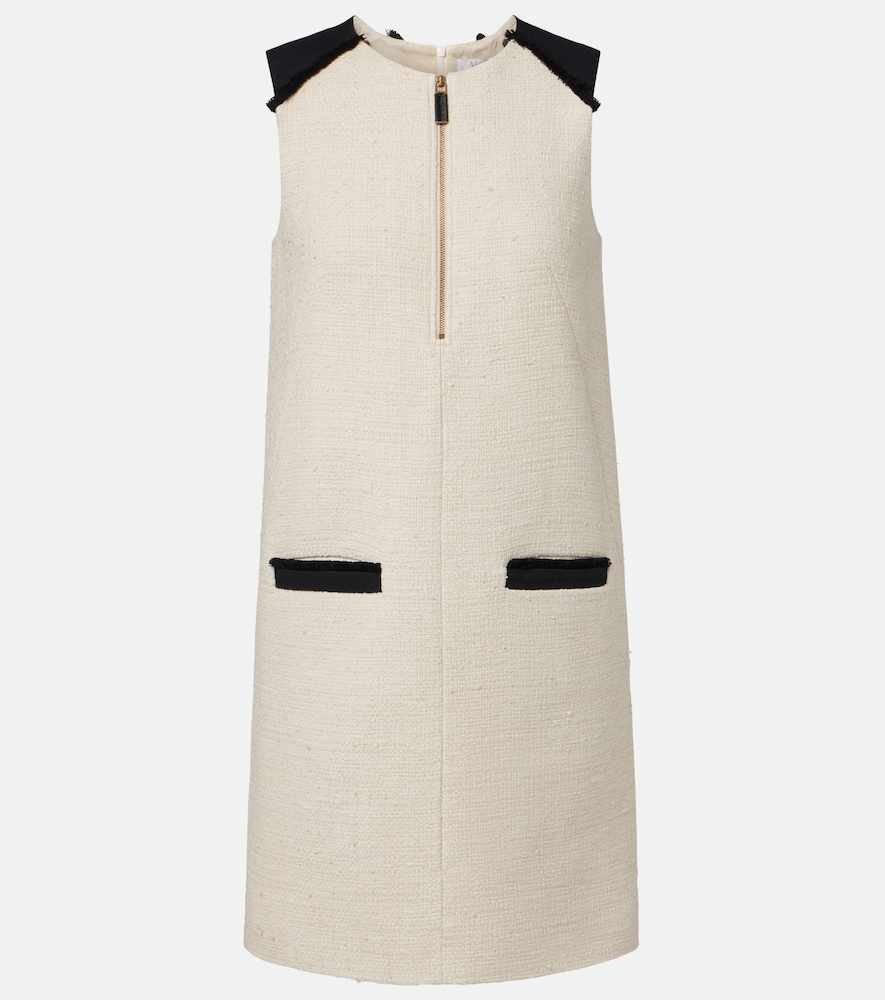 Max Mara Mito cotton and linen midi dress