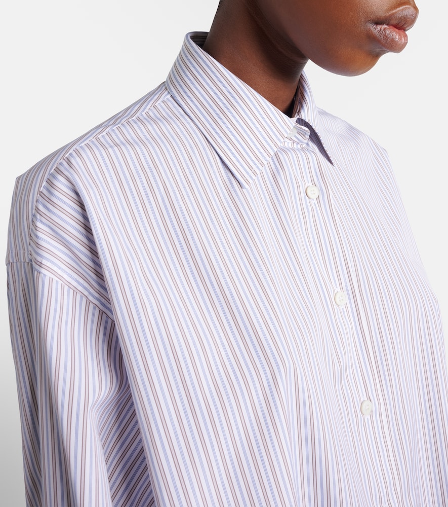  Prada Prada Oversize-hemd Aus Baumwollpopeline 