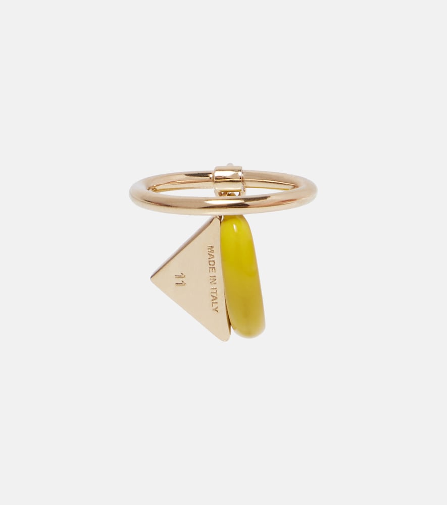  Prada Prada Logo Ring 