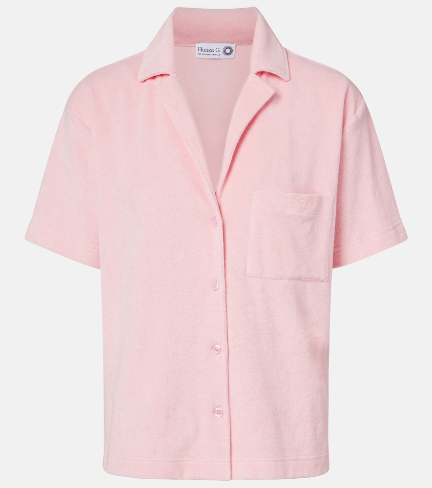 Hunza G Resort cotton terry shirt