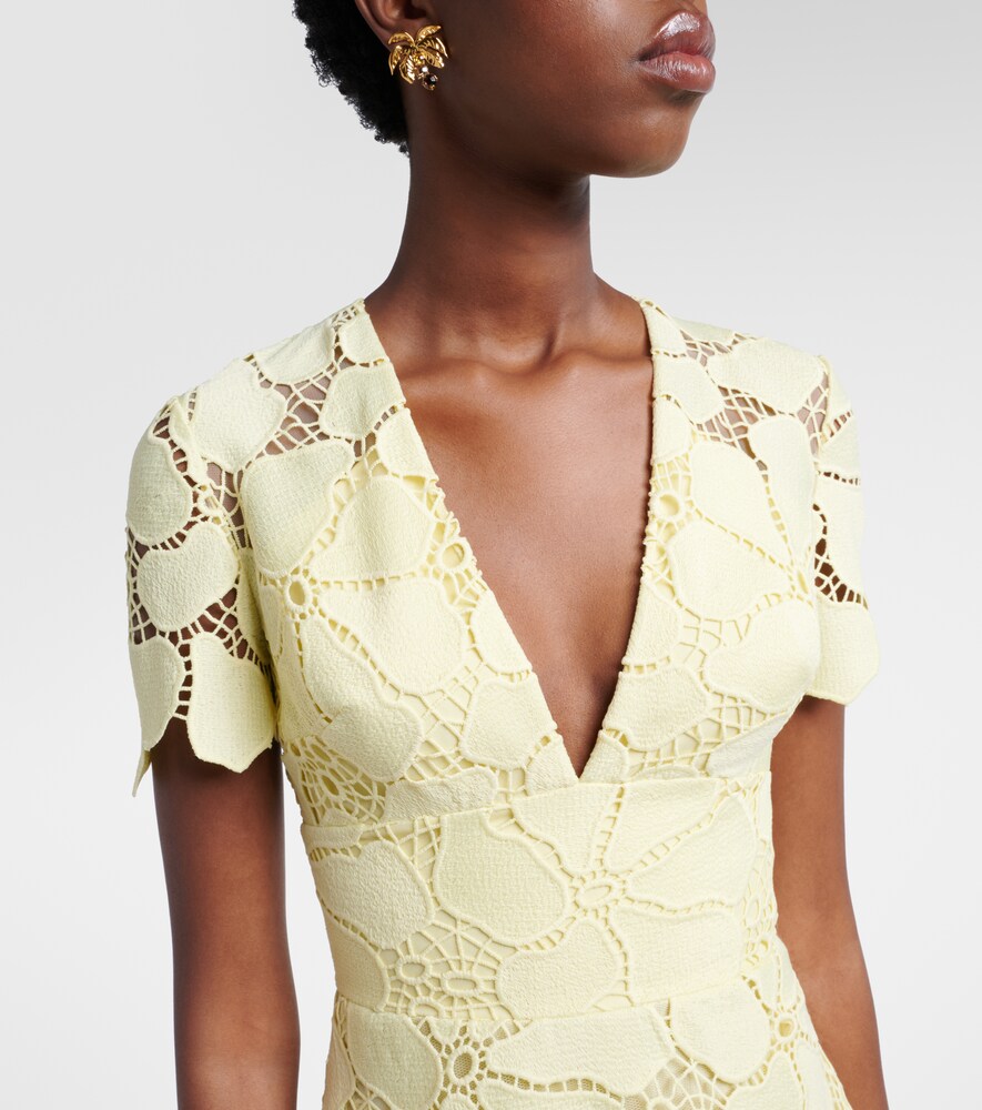  Elie Saab Elie Saab Midikleid Aus Guipure-strick 