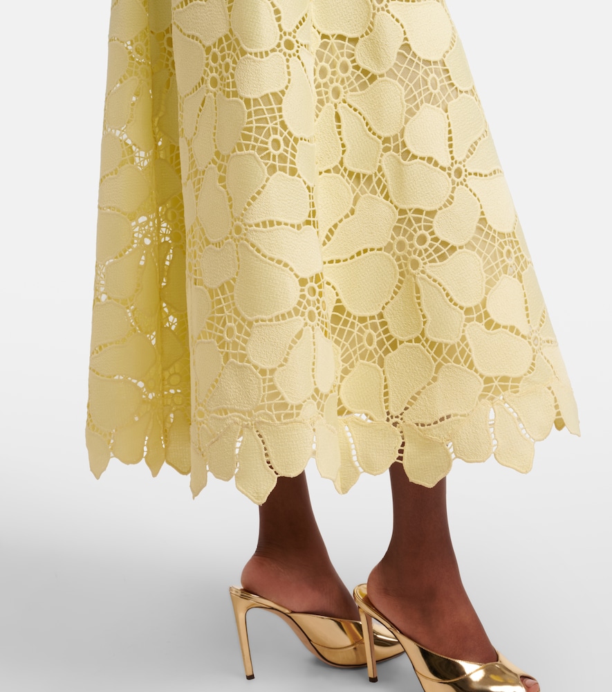  Elie Saab Elie Saab Midikleid Aus Guipure-strick 
