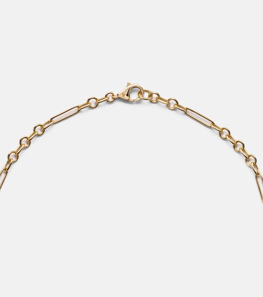  Foundrae Foundrae Collar Protection Y La Loba Claw De Oro De 18 ct 