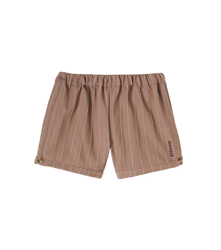 Donsje Brown Dantien Striped Shorts Y 9/10 - Mytheresa