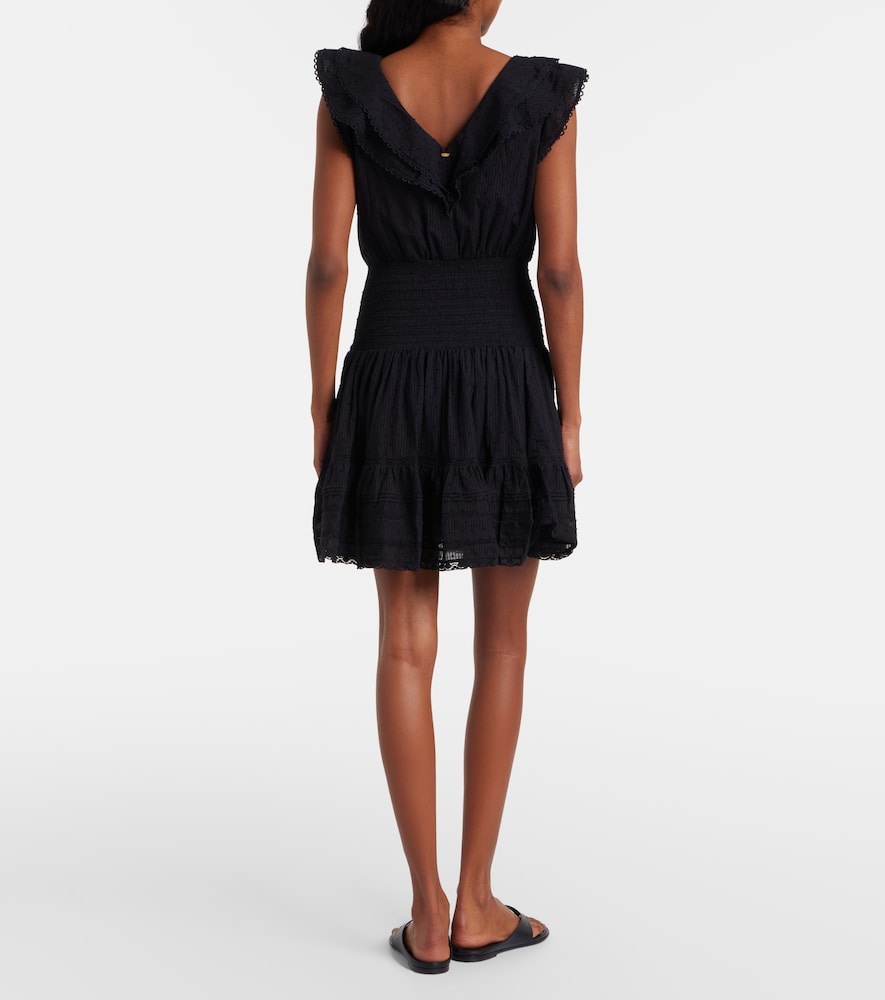  Poupette St Barth Poupette St Barth Minikleid Della Aus Baumwolle 