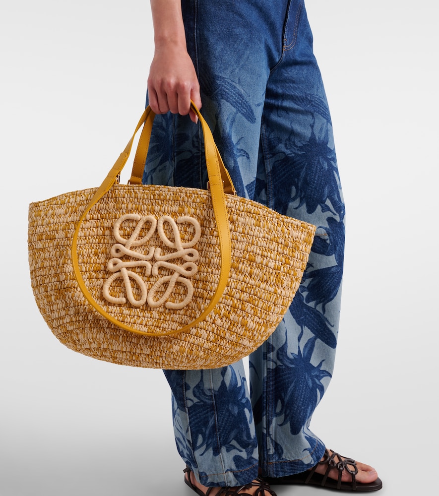  Loewe Loewe Paula's Ibiza Tote Bag Eclipse Medium Aus Raffiabast 