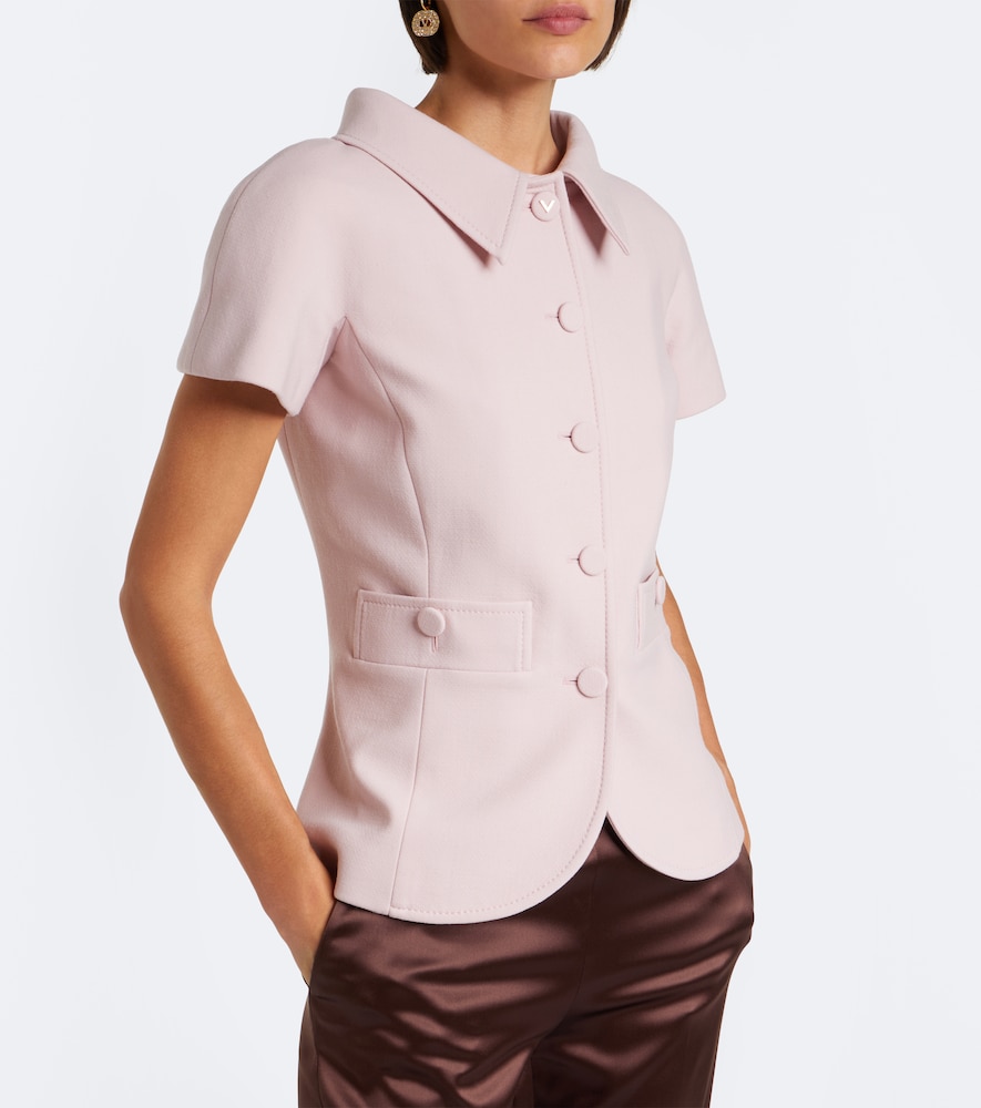 Garavani Vgold Wool-Blend Jacket