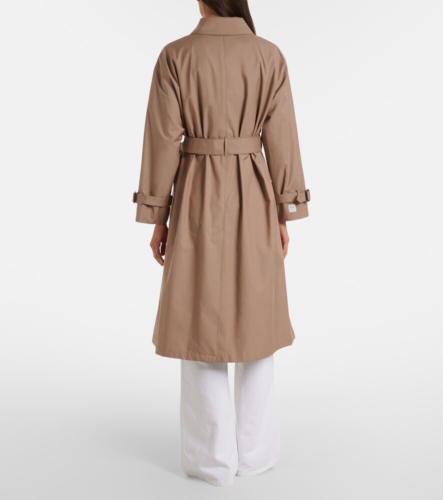 Cotton-Blend Trench Coat