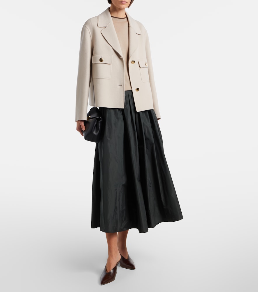 'S Max Mara Taffeta midi skirt