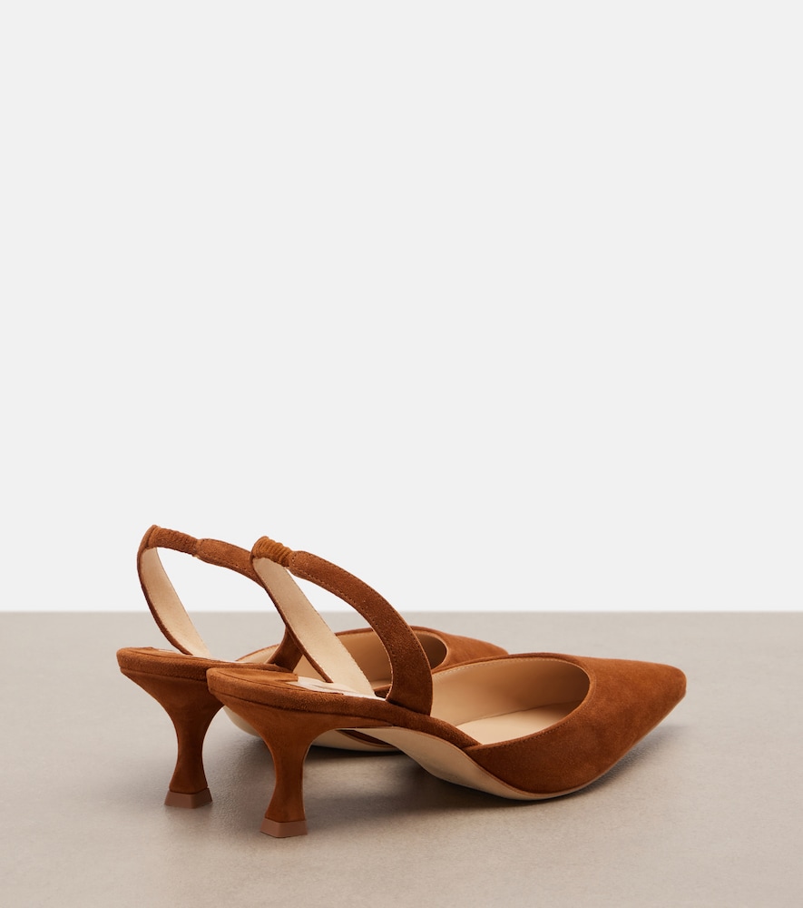  Manolo Blahnik Manolo Blahnik Slingback-pumps Carolyne Aus Veloursleder 