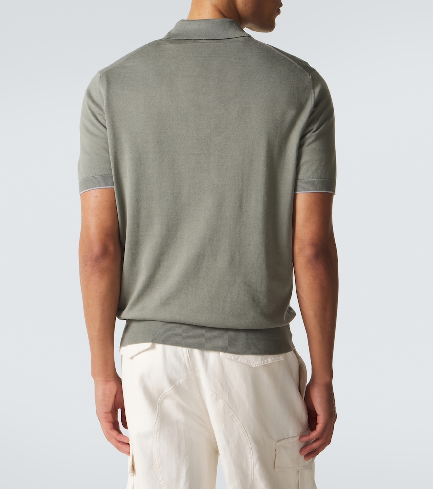 Brunello Cucinelli Brunello Cucinelli Polohemd Aus Baumwoll-piqué 