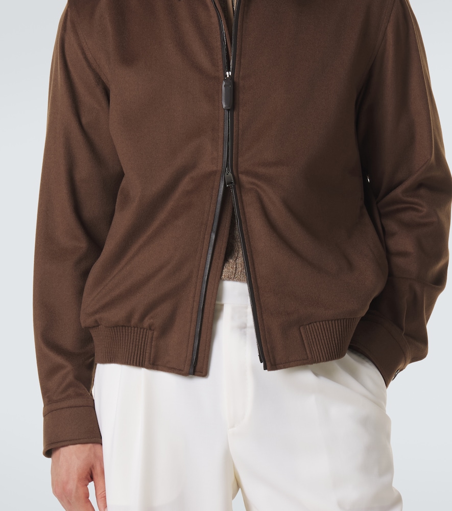 Cashmere And Wool Blouson Jacket