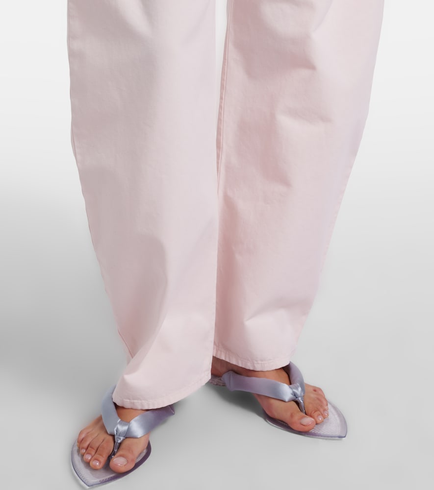 Alaïa Barrel-Leg Jeans