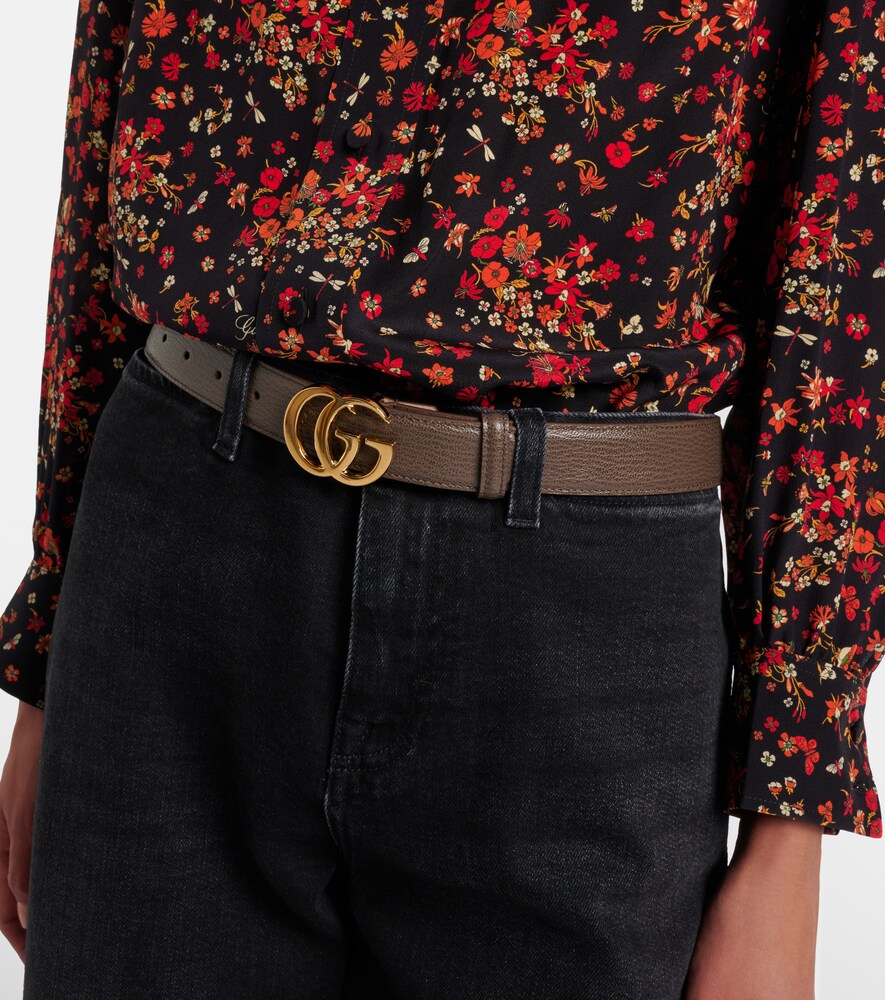  Gucci Gucci Gürtel Gg Marmont Aus Leder 