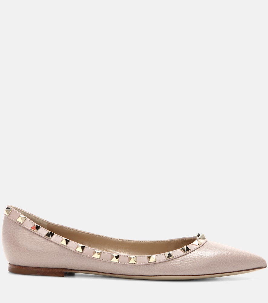 Garavani Rockstud Ballet Flats