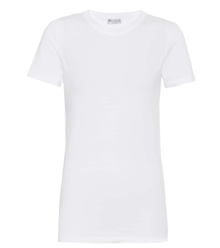 Brunello Cucinelli Stretch-cotton T-shirt