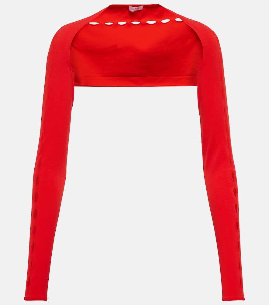 Alaïa Cutout technical bolero