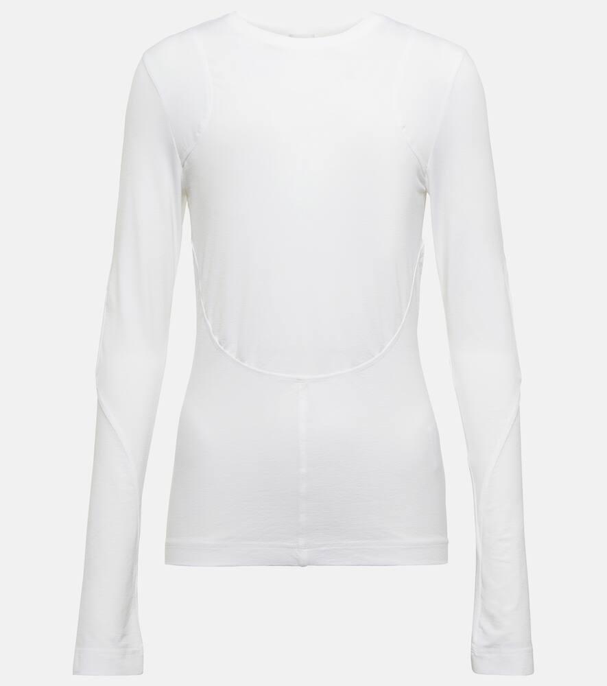 Givenchy Paneled jersey top