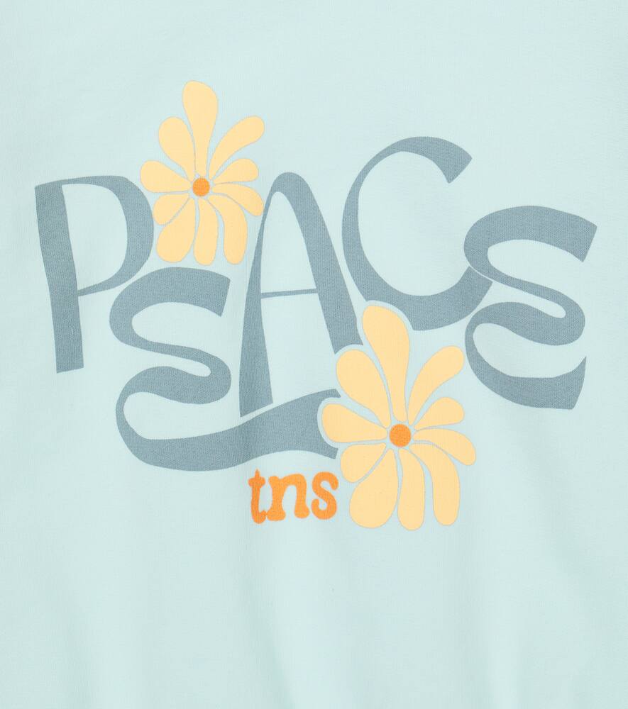 The New Society Sweatshirt Lapace Aus Baumwolle In Blue