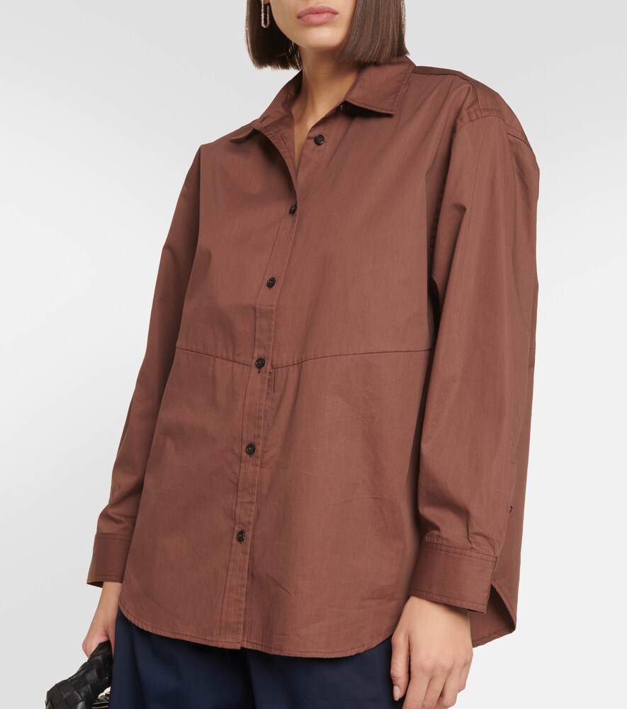 Oversized Cotton And Shirt