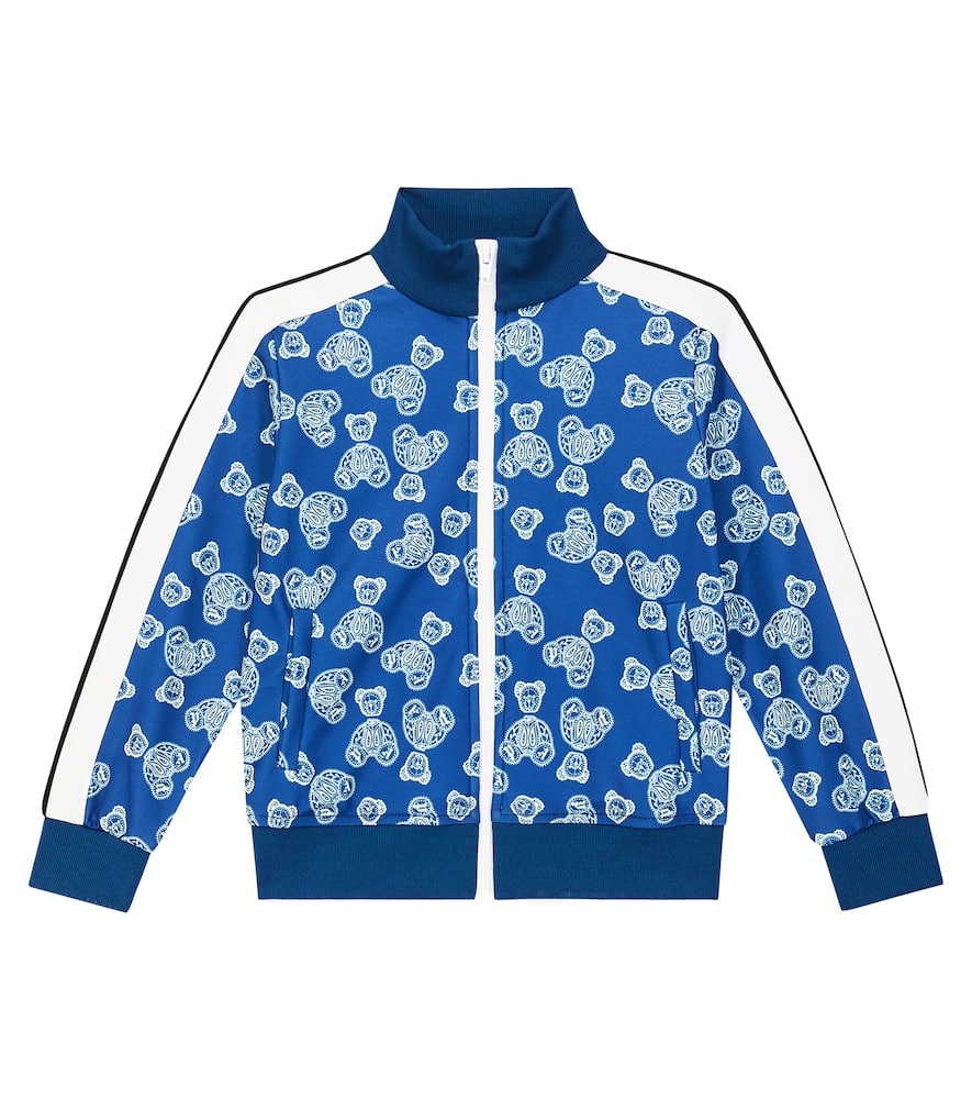 Palm Angels Kids Printed track jacket