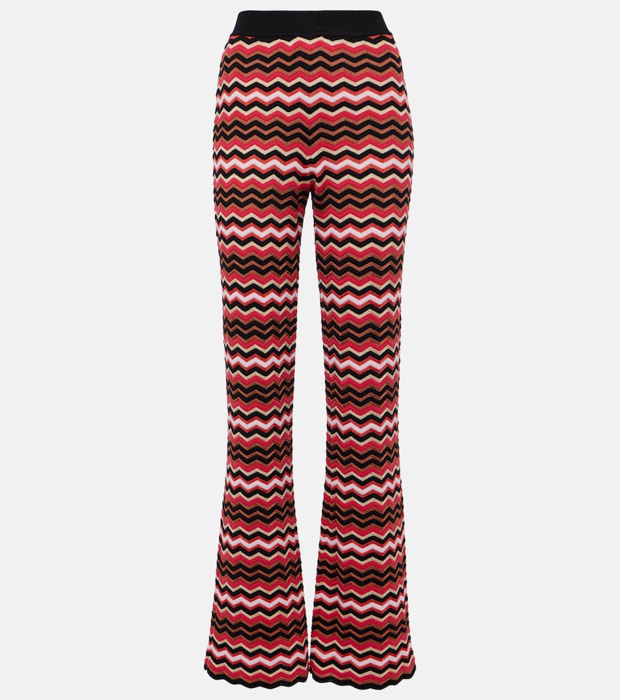 Missoni Zig Zag high-rise flared pants