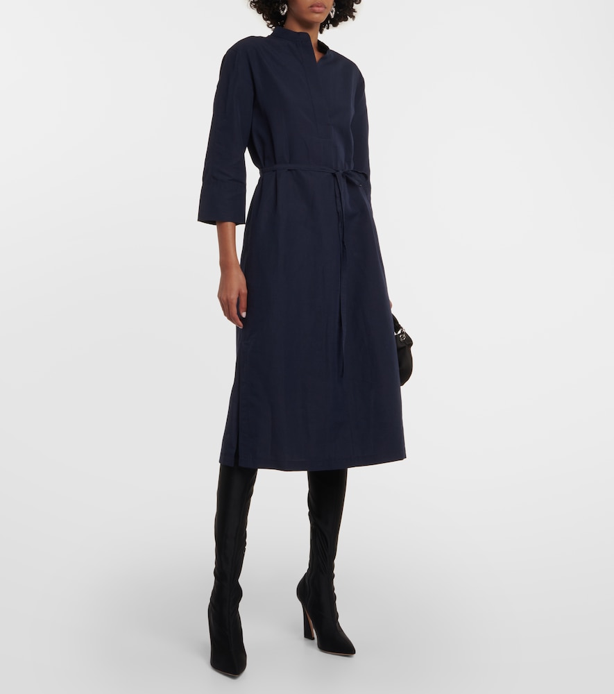  Vince Vince Midikleid Aus Einem Baumwollgemisch 