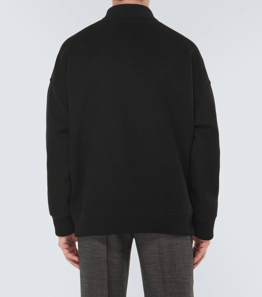 The Row Daxton Cashmere Jacket In Black