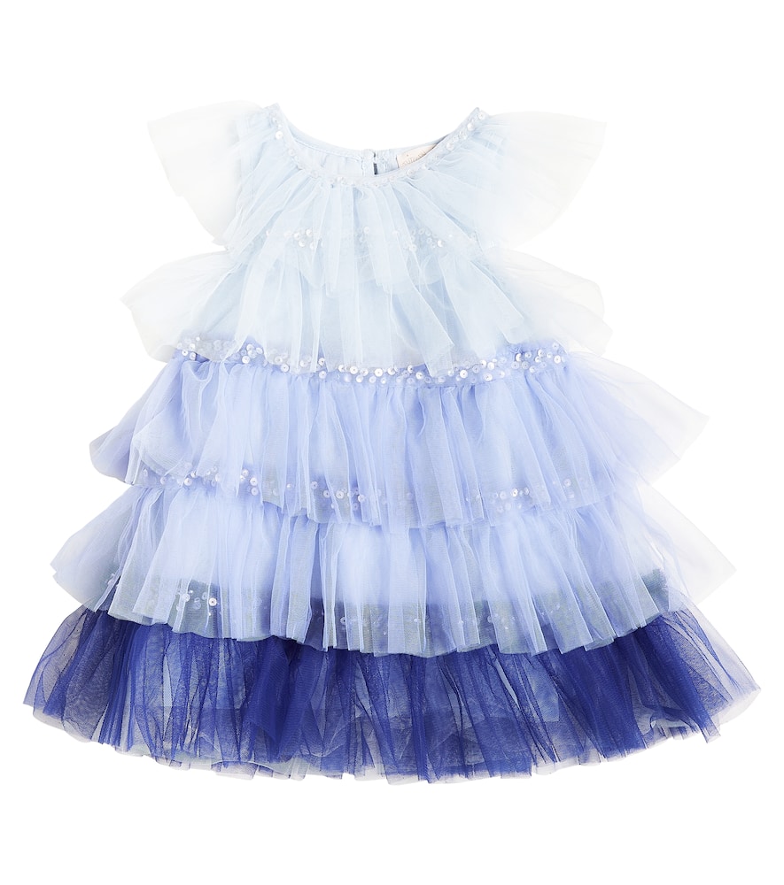 Tutu Du Monde Baby Josette tiered tulle dress