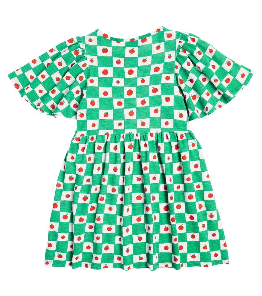  Bobo Choses Bobo Choses Tomato Ruffled Cotton Dress 
