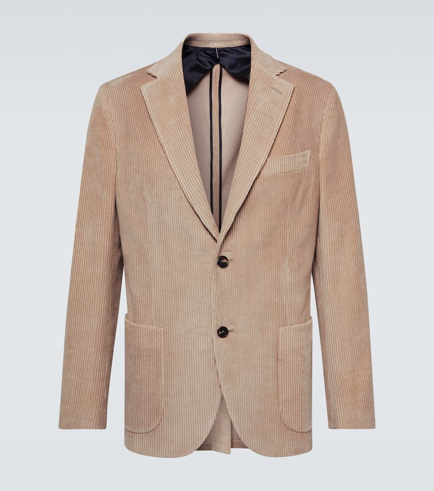 Cotton corduroy blazer