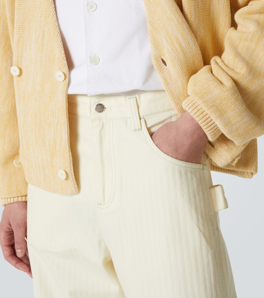  Bode Bode Cotton Straight Pants 