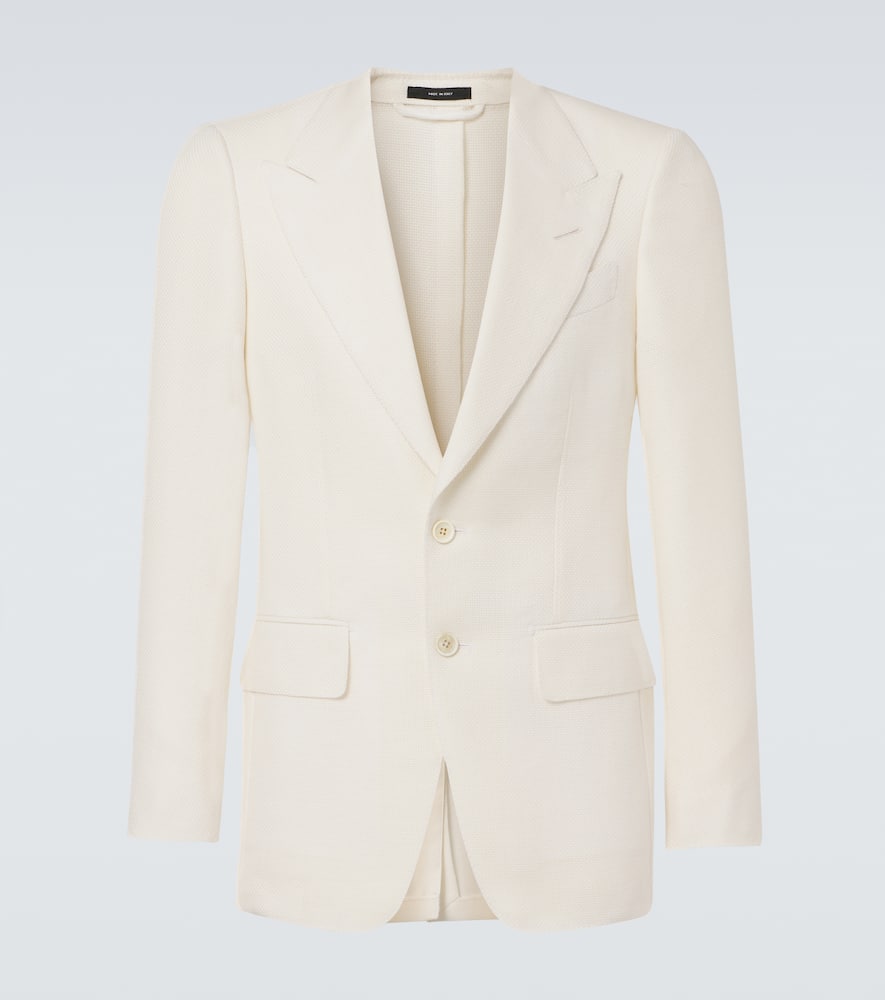 Tom Ford Shelton wool, silk, and linen blazer