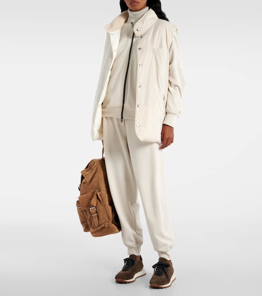 Brunello Cucinelli Cotton Jacket In White