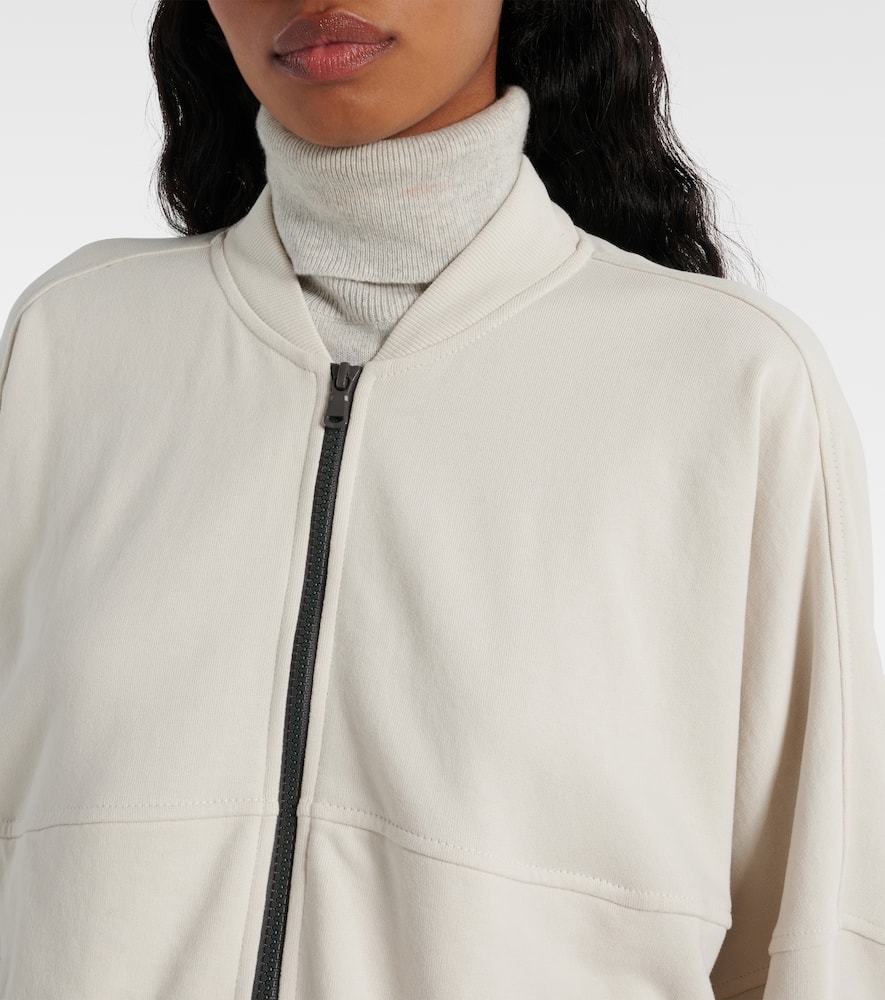 Brunello Cucinelli Cotton Jacket In White