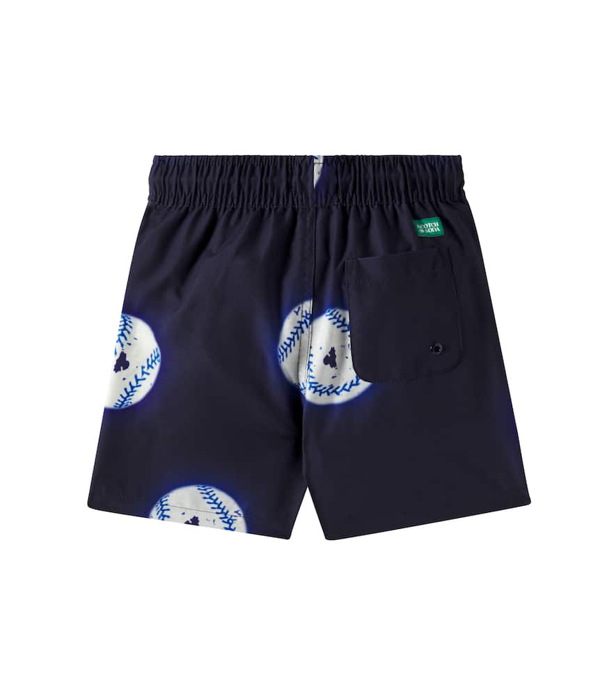 SCOTCH & SODA PRINTED SWIM TRUNKS